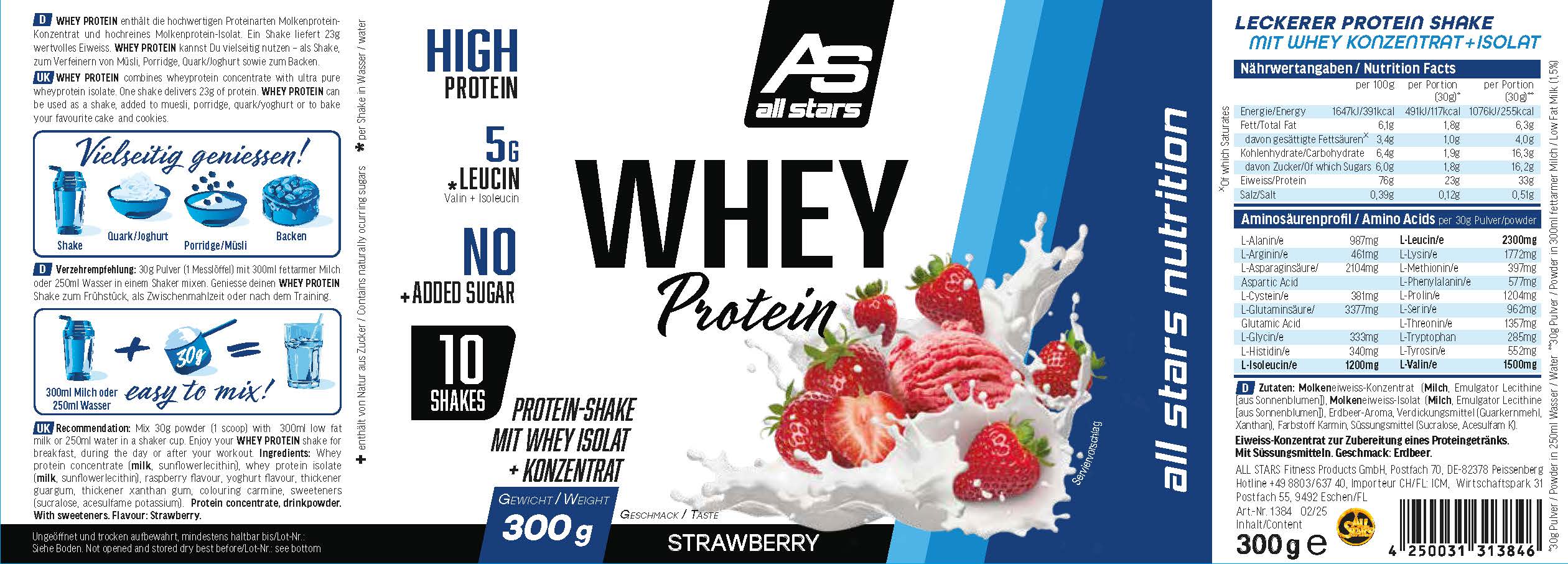 Etikett: WHEY PROTEIN_Strawberry_300g_02_25_Screen